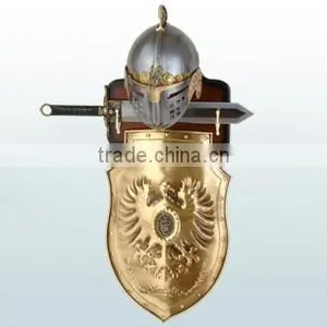 Medieval Leather Decorative Shield thumbnail-5