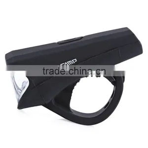 BASECAMP MTB Bicycle 3W LED Front Light Silica Gel Waterproof USB Rechargeable Lamp Bike Accessories thumbnail-4