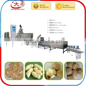 China Supplier Soyabean Chunks Making Extruder Processing Machines thumbnail-1