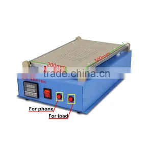 Mini Built-in Air Vacuum Manual LCD Touch Screen Aspirating Separator Machine for IPhone / for Samsung / for HTC thumbnail-1