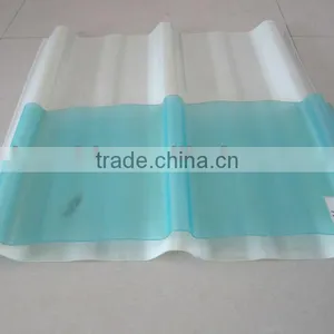 Plastic Corrugated Roofing Tile Sheets/plastic Flat Roof Sheet thumbnail-1
