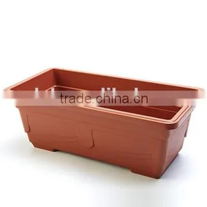 Made in China Indoor Wholesale Rectangular Flower Pots thumbnail-2