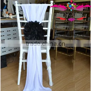 White Universal Chair Covers thumbnail-1