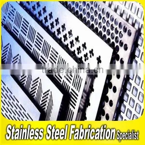 Mill Finish Perporated Stainless Steel Sheet Interior Wall Decorative Panel thumbnail-2
