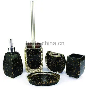 EA0090 Black Elegant Exquisite Bathroom Accessories thumbnail-1