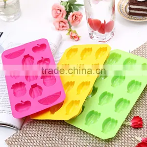 2016 Summer Hot Selling Silicone Fruit Ice Cube Tray thumbnail-1