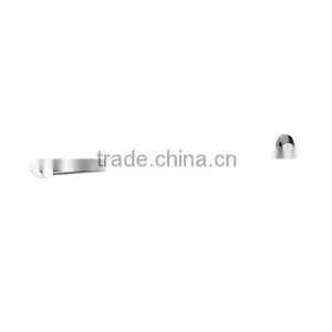 Modern Kitchen Bathroom Brass Chrome Polished Wall-Mounted Bathroom Sanitary Items Single Towel Bar thumbnail-1