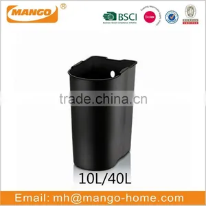 10L/40L Stainless Steel Pedal Trash Bin thumbnail-2