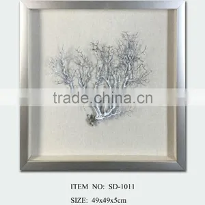 Shadow Box With Coral Tree thumbnail-1