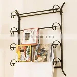 Wrought Iron Magazine Rack thumbnail-1