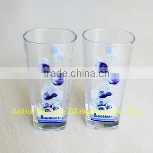 Special Printed Glass Drinking Set Colorful Glass Cups thumbnail-1