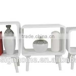 WHITE S/3 MDF/WOODEN CABINET thumbnail-1