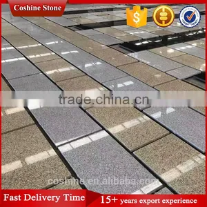 Make up High Polished Degree G603 Grey Granite, G682 Yellow Beige Granite Tiles thumbnail-1