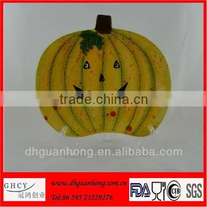 Newest Ceramic Pumpkin Plate thumbnail-1