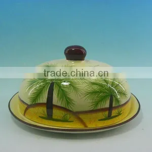 CERAMIC BUTTER DISH thumbnail-1