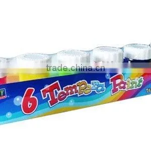6PCS TEMPERA PAINT SET SHRINKED 20ML/PC thumbnail-1
