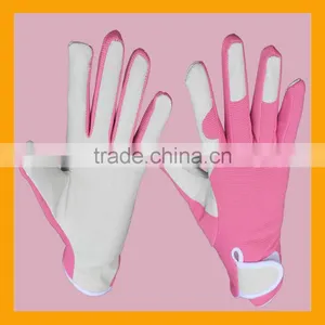Hot Sell Women's Garden Safety Work Glove, Hand Protection Pigskin Leather Gardening Gloves, Fashionable Ladies Garden Glove thumbnail-1