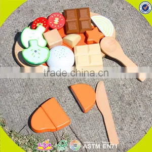 оптовая продажа деревянных игрушек - еды для детей, деревянные игрушки - еды для DIY, деревянные игрушки - еды для ролевых игр для младенцев и детей W10B107 thumbnail-4