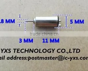 5MM Coreless Motor Dc3V 48500 RPM For High Speed Hollow Cup Motor thumbnail-1