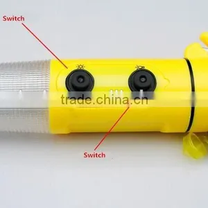4 in 1 Emergency Safety Hammer for Car With LED Flashlight thumbnail-4
