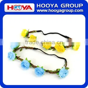 Party Flower Hair Hoop/Decorative Wedding Hair Accessories /Fashion Hair Bands thumbnail-1