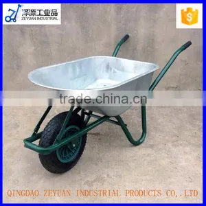 High Quality Farm Tools Metal Hand Tools Wheel Barrow 5008 Made in China thumbnail-1