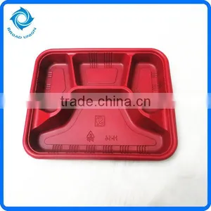 Plastic Compartment Tray With Lid thumbnail-2