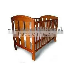Baby Cot, Wooden thumbnail-1