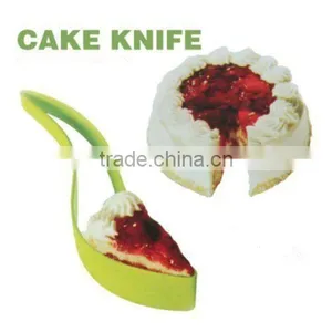 Cheap New Cake Server Pie Cutter Bread Slicer Plastic Knife Wedding Party Kitchen Tool thumbnail-1