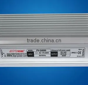 Led Waterproof Power Supply Constant Voltage 24V 80W thumbnail-2