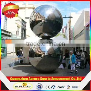 Giant Inflatable Disco Mirror Balls Large Inflatable Party Silver Ball for Party/ Wedding/ Decoration thumbnail-1