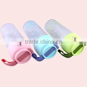 350 ML Single Wall Large Plastic Drinking Water Bottle With Lid thumbnail-2