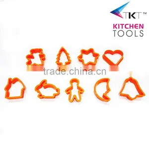 Lovely Shape Plastic Cake Mold Set Baking Tools Christmas Cake Mold thumbnail-1