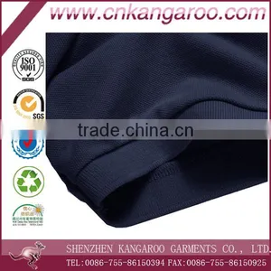 Navy Blue High Quality Factory Mens Polo Shirt thumbnail-5