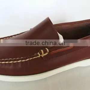 Classic Men's Handsewn Boat Shoes Loafer Shoes Slip on Shoes thumbnail-2