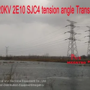 MEGATRO 220KV 2E10 SJC4 Tension Angle Transmission Tower thumbnail-2