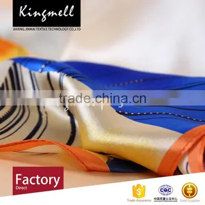 Custom High Quality 100% Silk Lady Scarf Summer Scarf thumbnail-2
