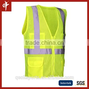 Fluorescent Yellow Environmental Protection Manufacturer Reflective Safety Clothing thumbnail-1