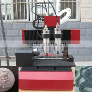 HEFEI SUDA CNC CENTER SELL 3025V Mini Cnc Engraving Machine thumbnail-1
