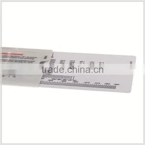 Kearing Brand OEM Plastic Slide Ruler,air Velocity Calcuator, Velocity Pressure in Water, Opaque Plastic Slide Ruler #KSL01 thumbnail-3
