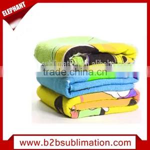 Large Round Cartoon Sublimation Beach Towel thumbnail-1