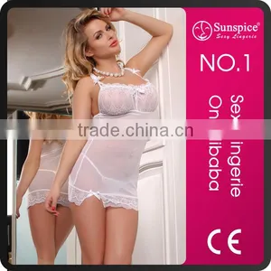 Sunspice European Size Sexy Wedding Night Lingerie for Mature Women thumbnail-1