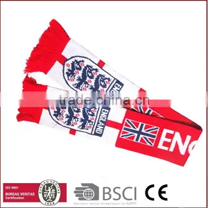 Football Fan Scarf Football Fan Knitted Sport Scarf Woven Football Scarf thumbnail-1