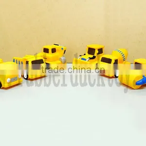 Floating Rubber Construction Vehicle Toy ,rubber Construction Vehicle Bath Toy ,rubber Construction Vehicle Toy thumbnail-1