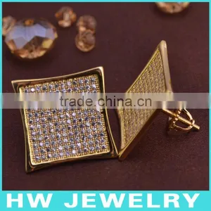 New Top Men Jewelry Silver Earring thumbnail-1