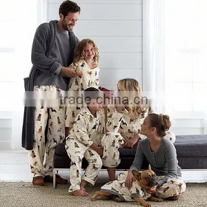 Wholesale 2016 Family Cheap Animal Cotton Pajamas for Couple and Kids thumbnail-1