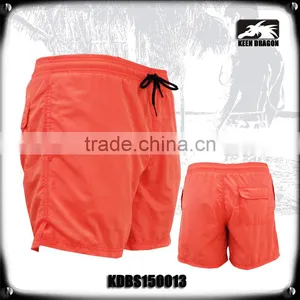 2017 Wholesale Elastic Waist Shorts for Men Swim Trunks Embroidery thumbnail-2