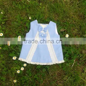 Factory OEM/ODM Lightweight Baby Lace Dress Cotton Baby Cloth Baby Ruffle Dress New Design thumbnail-1