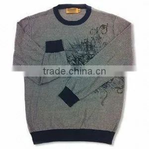 100% Cotton Men's Casual Pullover, Casual Pullover,casual Pullover for Men thumbnail-1