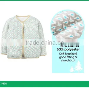 Wholesale Autumn Full Sleeve Knitted Bird Prining Baby Girl Sweater thumbnail-3